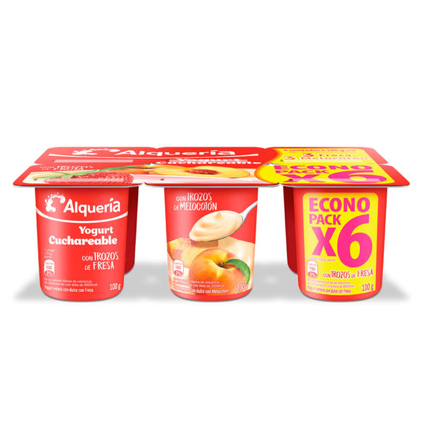 YOGURT BEB/ALQUERIA KIDS 6U 100G SURTIDO